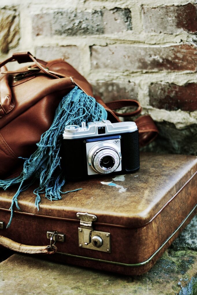 valise et sac de voyage avec article de voyage