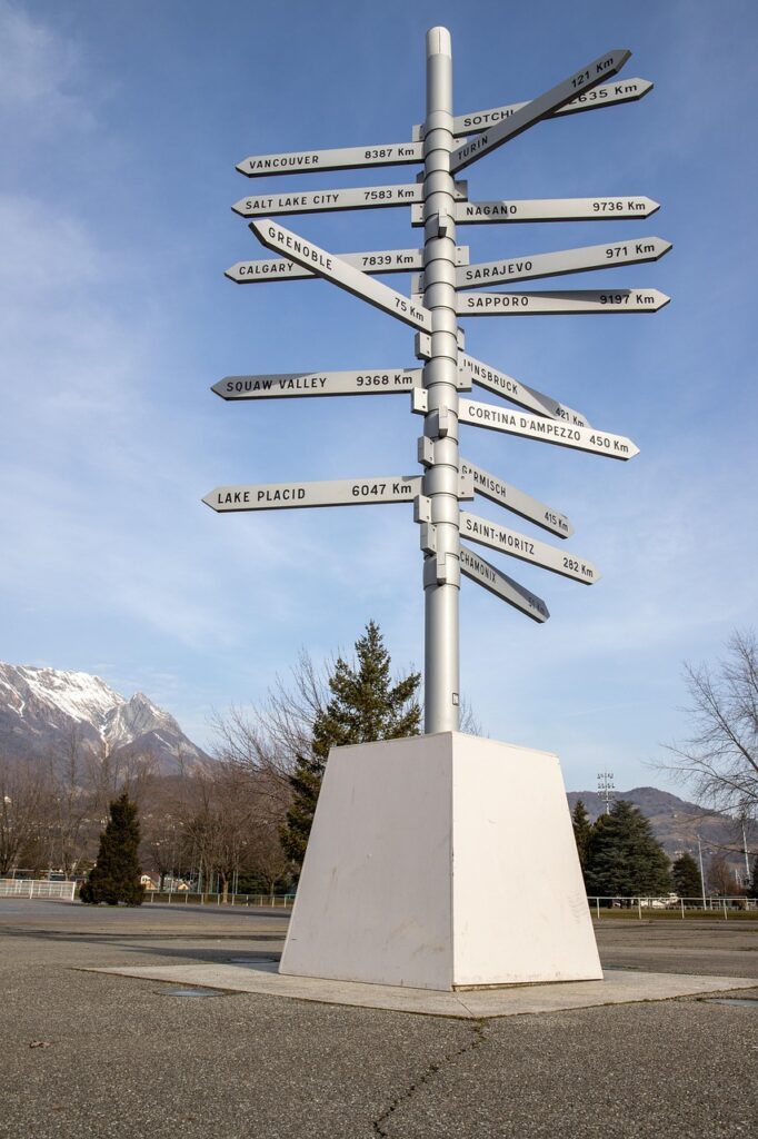 destinations a plusieurs direction